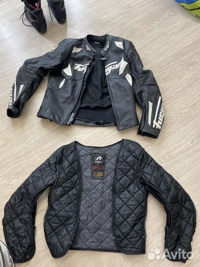 Мотокуртка кожаная Furygan (Германия) с защитой