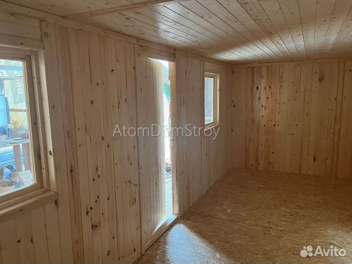 Вагончик с надежной крышей