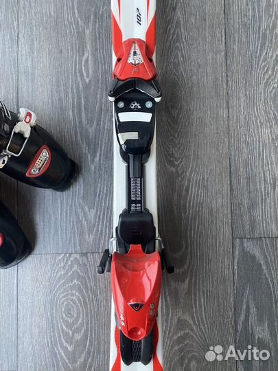 Горные лыжи комплект детский Head Supershape, 107