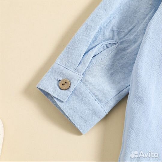 Муслиновый костюм на мальчика размер 80-104