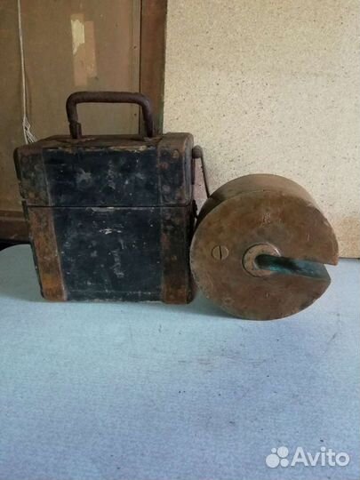 Гиря образцовая 10кг латунная