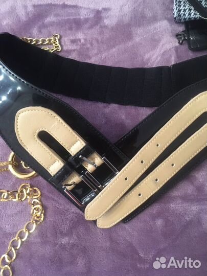 Ремень широкий женский