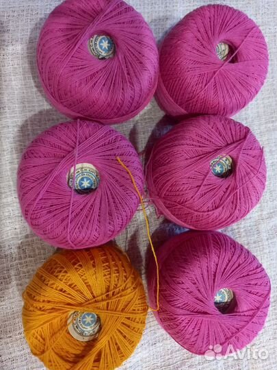 Пряжа х\б из СССР