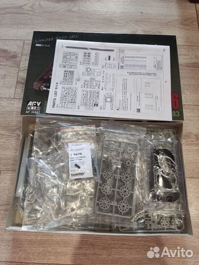 AFV club 35S57 Танк T-34/76 + траки 1/35