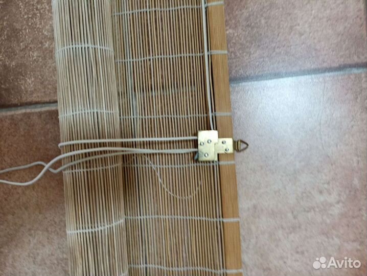 Жалюзи рулонные соломенные