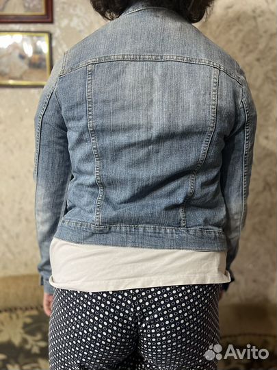 Джинсовая куртка для девочки 164