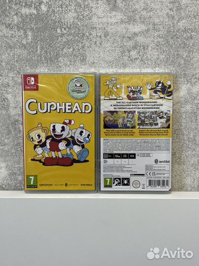 Cuphead Nintendo Switch Новый