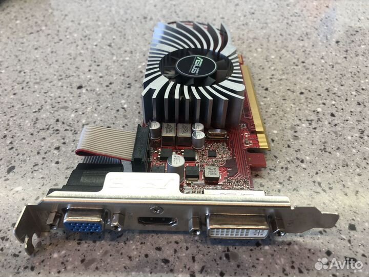 Видеокарта hd6570 asus 1 gb