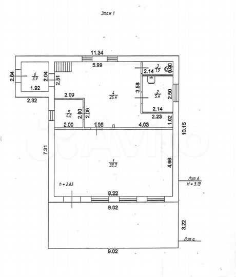 Общепит, 70 м²