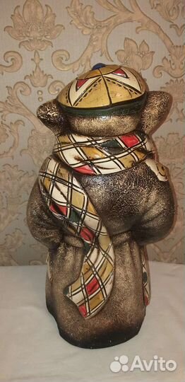 Волк статуэтка.садовая фигурка