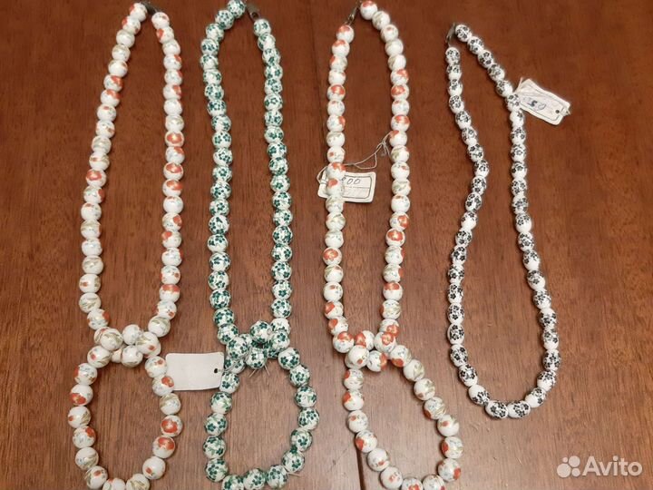 Бусы из натуральных камней