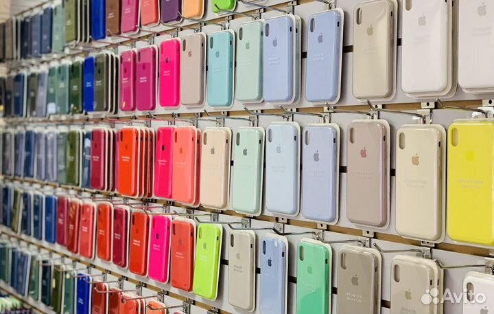 Качественные чехлы Silicone Case на iPhone