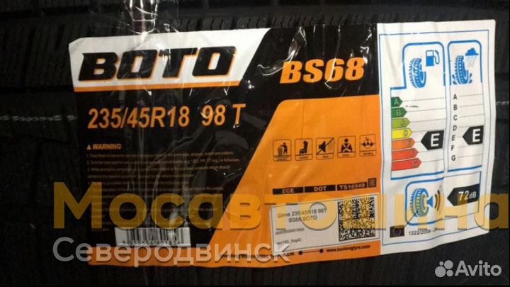 Boto BS68 235/45 R18 98T