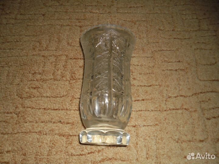 Ваза хрустальная времён СССР (Югославия)