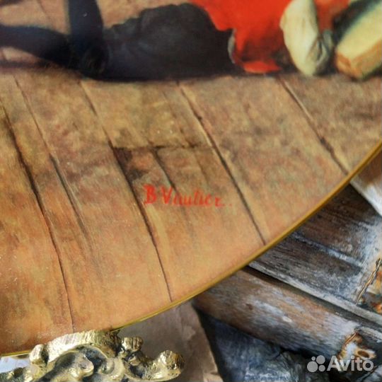 Антиквариат из Европы. Коллекционная тарелка