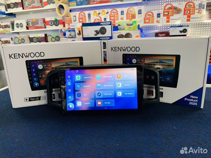 Магнитола Kenwood Андроид 4/64гб Lifan Solano 1