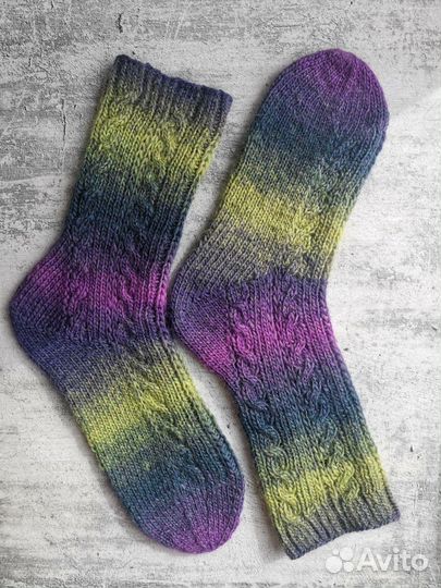 Носки вязаные ручной работы женские