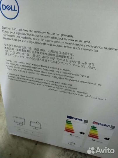 Монитор игровой dell 24 s2422hg новый