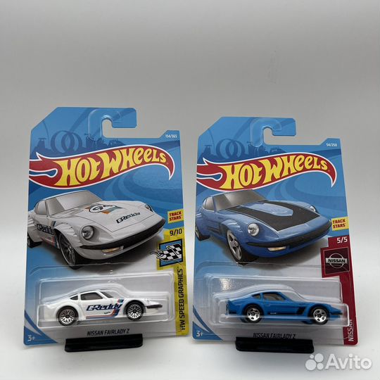 Лот из 2 Hot Wheels Nissan Fairlady Z