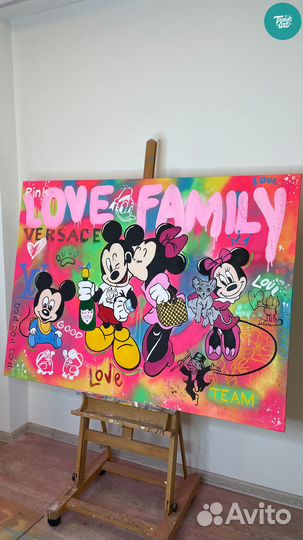 Риччи Рич картина на заказ холст