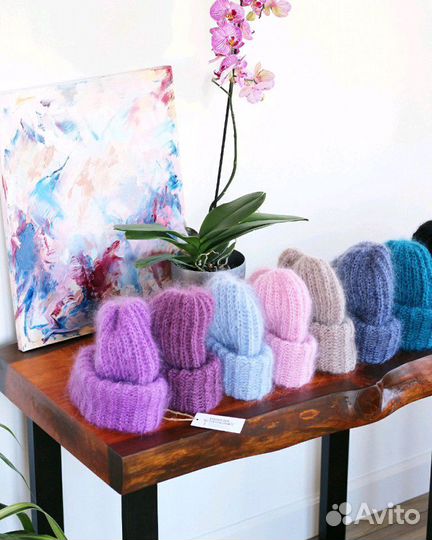 Шапка из перуанской шерсти