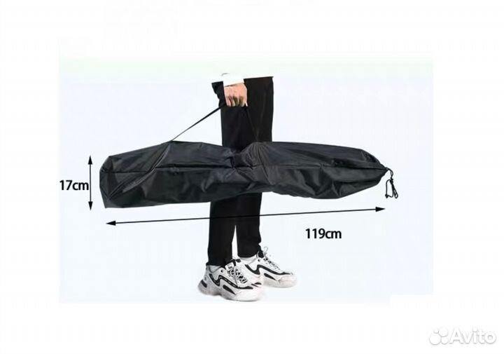 Кресло туристическое до 120кг бирюзовое