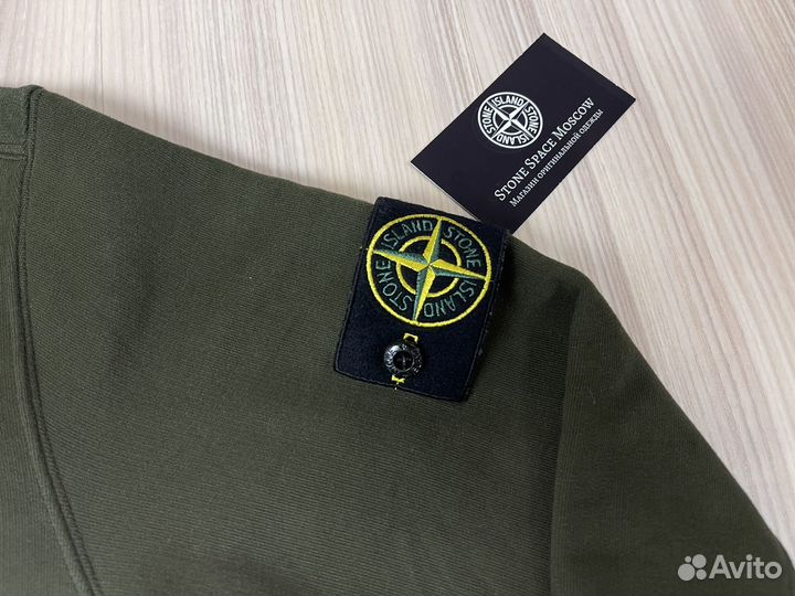 Худи на молнии Stone island