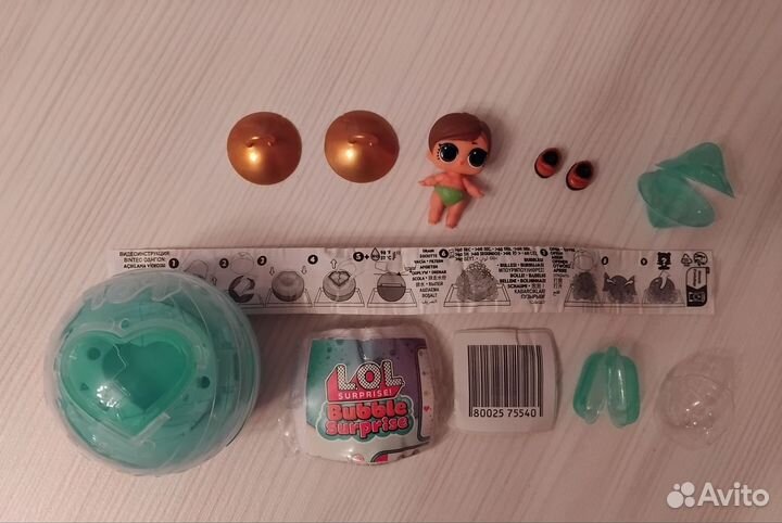 Кукла лол lol surprise bubble lil sisters