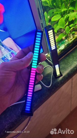 Динамическая подсветка цветомузыка