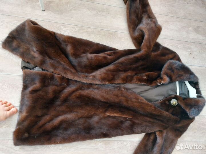 Шуба норковая 46 48 бу