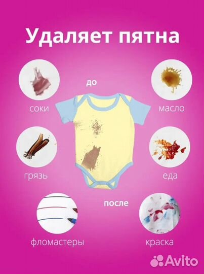 Гель для стирки детской одежды 4000 мл Blux