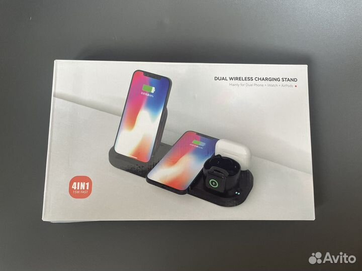 Беспроводная док станция 4 в 1 (новая)