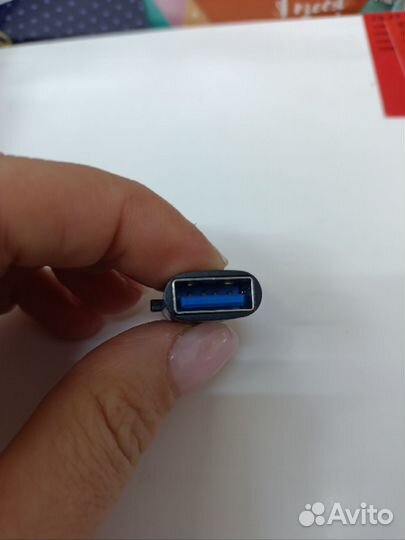 Адаптер Micro-USB to USB-A OTG переходник microusb