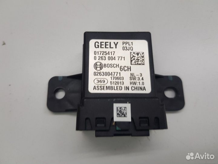 Электронный блок (Geely Atlas)