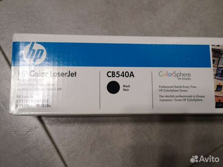 Картридж hp CB540A