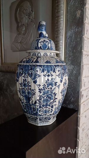 Антикварные тюльпановые вазы