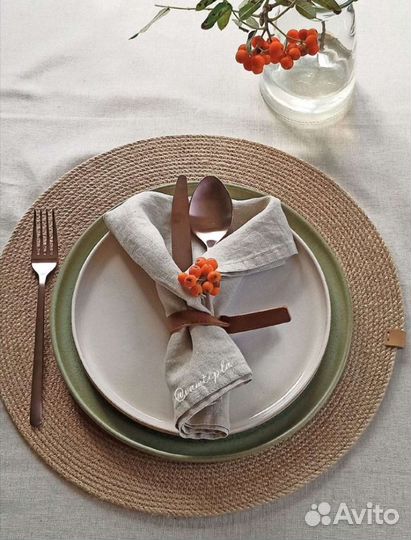 Салфетки из хлопкового шнура