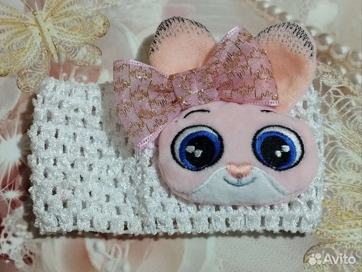 Повязка на голову для малышки