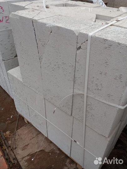 Газоблок Газобетон Пеноблок зяб.Трещина,Некондиция