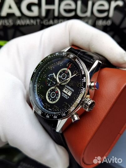 Красивые мужские часы Tag Heuer Carrera Calibre 16