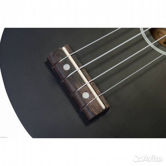 Veston kus 15BK укулеле, сопрано, цвет черный