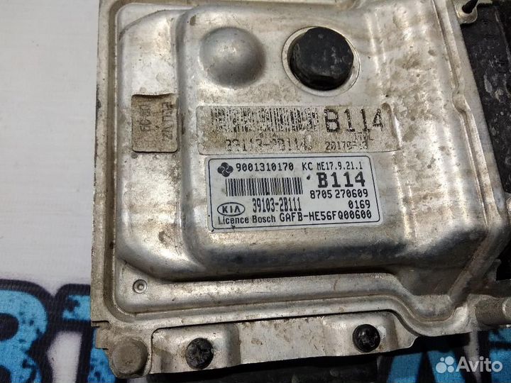 Блок управления двигателем Kia Rio 4 391032B111 От