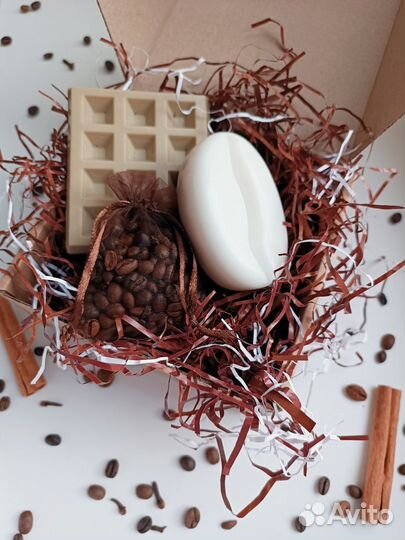 Подарочный бокс набор мыла ручной работы