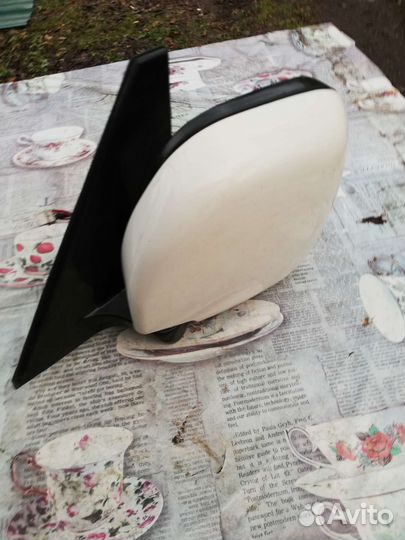 Зеркало левое заднего вида митсубиси паджеро