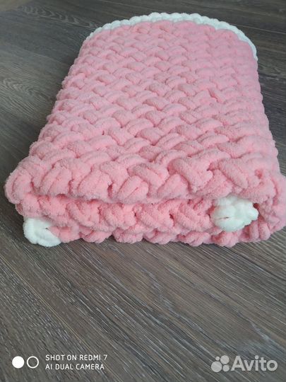 Детский плед ручной работы