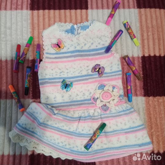 Платье для девочки 2-2,5 лет. Размер 92-98