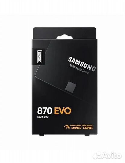 Внутренний SSD диск Samsung 870 EVO 250 гб
