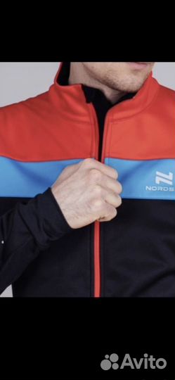Куртка лыжная разминочная, размер М