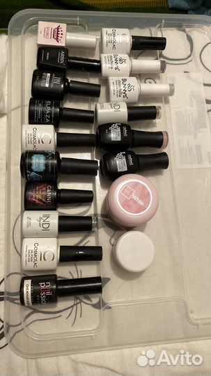 Шеллаки, гели, уф лампа