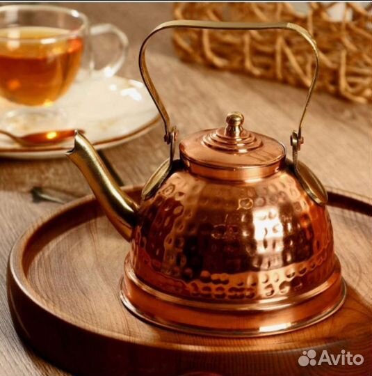 Чайник медный Индия